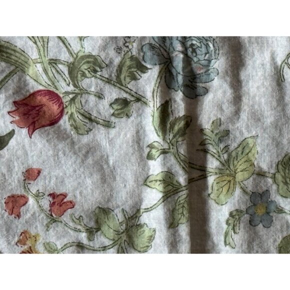 Great Finds Reversible Floral & Plaid Rustic Design Dinner Napkins Set Of 4 - Picture 7 of 12